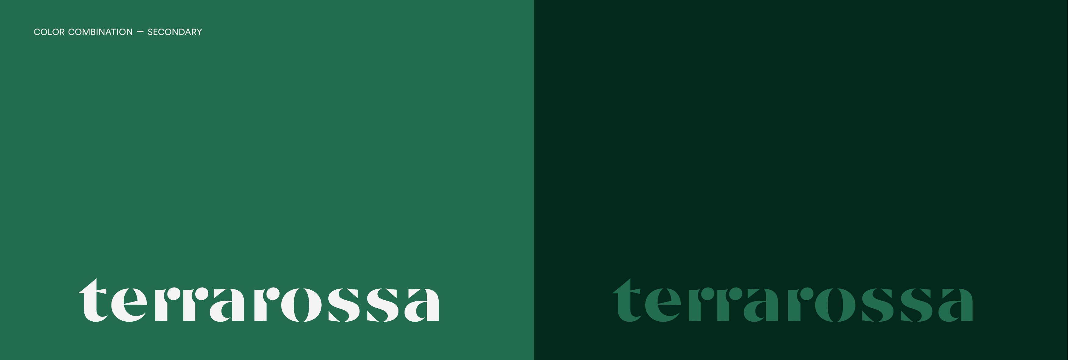 Terrarossa colour combination — secondary palette