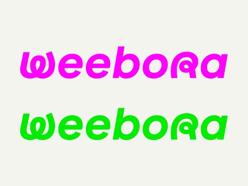 Do not use colours outside the brand palette